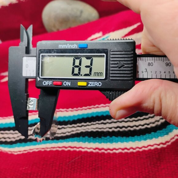 Southwest Soaring Eagle Pendant Orange Spiny Oyster Sterling Silver Unisex Large - Picture 6 of 7